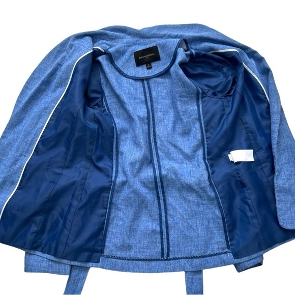 Banana Republic Tie Blazer Women Size 2 - Picture 5 of 11